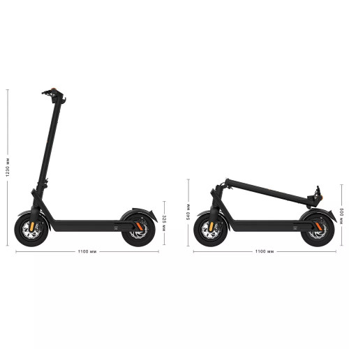 Электросамокат  Proove X-City Pro Max App Black/Orange - фото №8